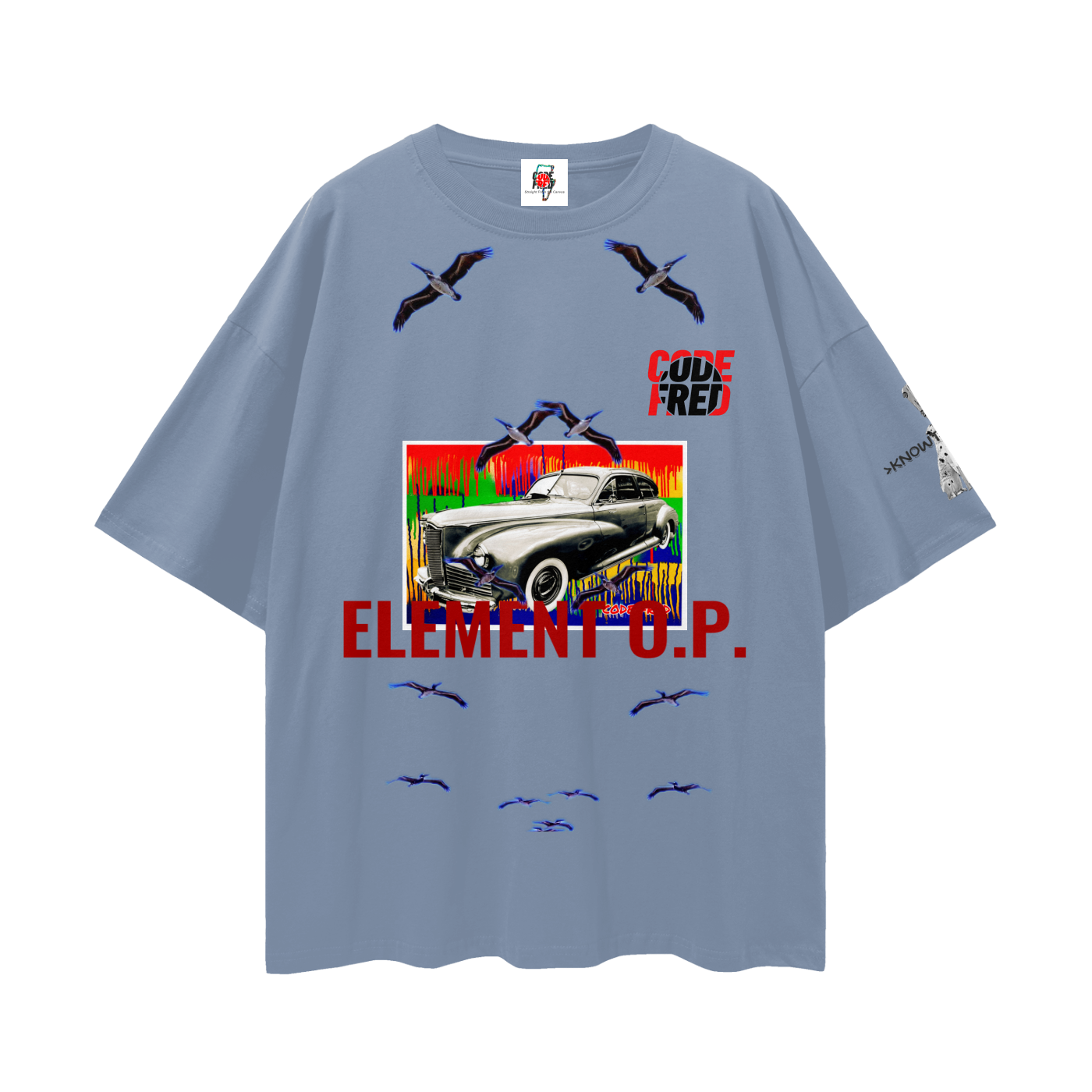 Streetwear Loose Drop Shoulder T-Shirt