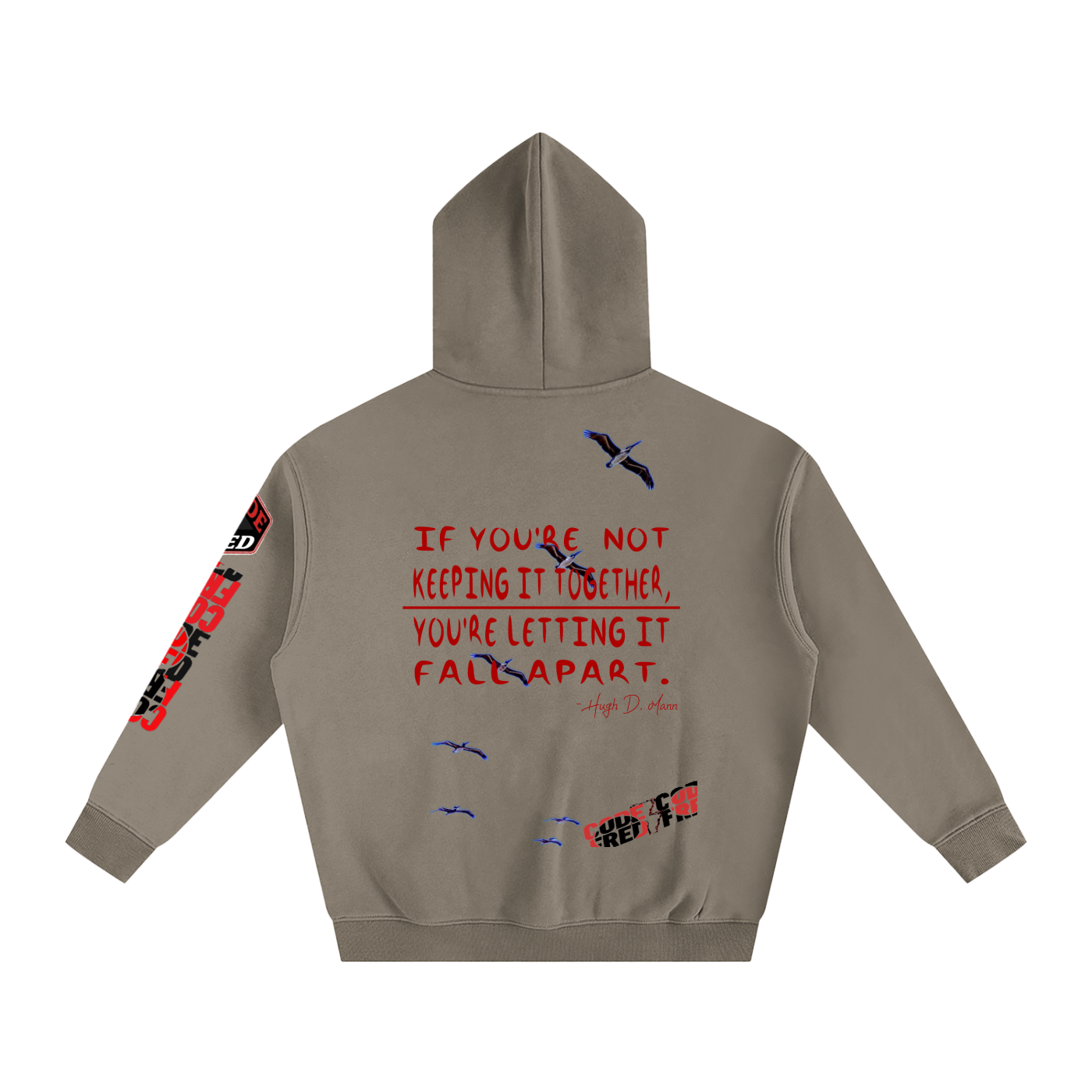 Hearald Oversize Fleeced Hoodie
