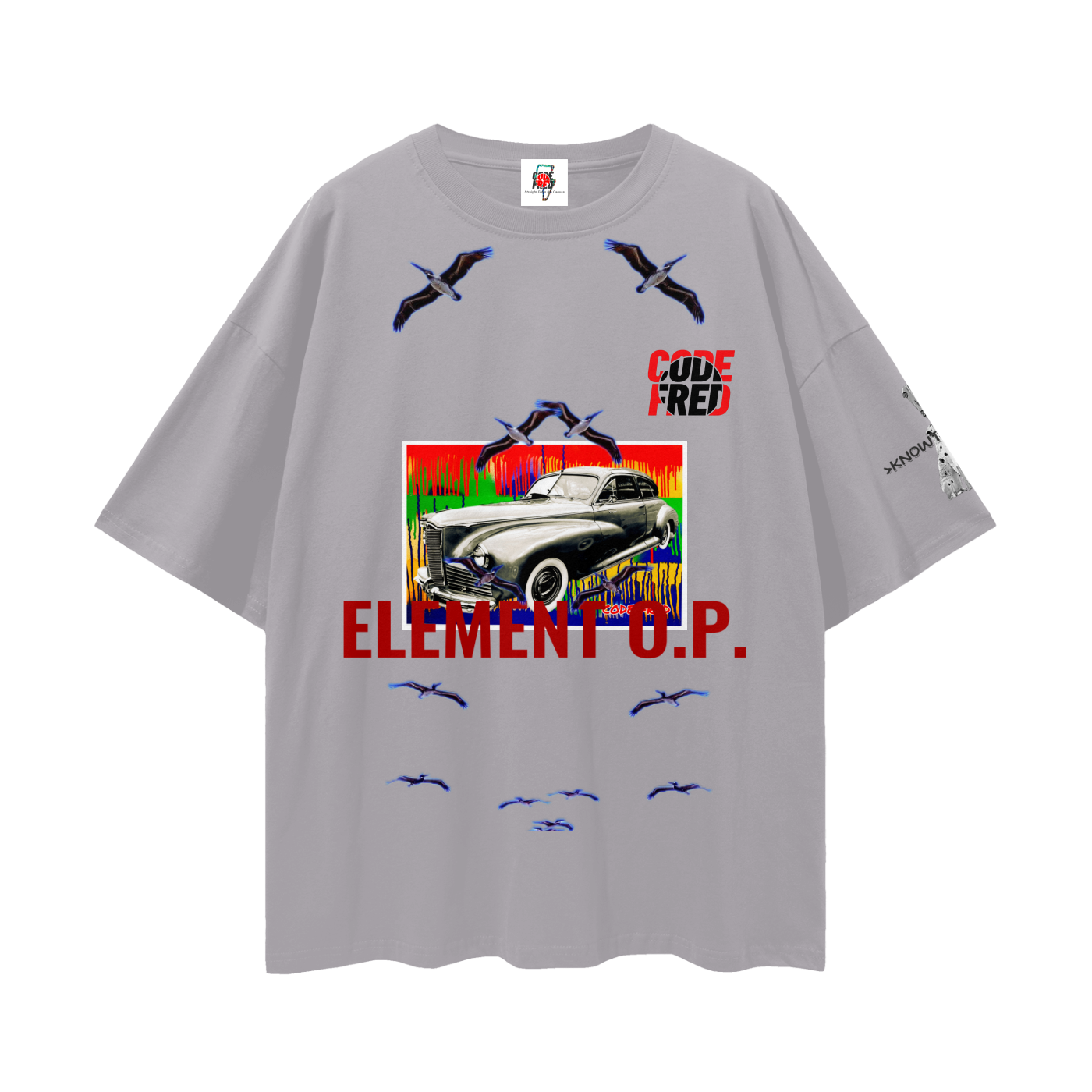 Streetwear Loose Drop Shoulder T-Shirt