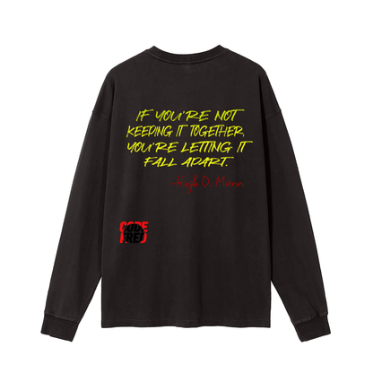 Vintage Washed BIRDS OF THE BRIDGE Long Sleeve T-Shirt