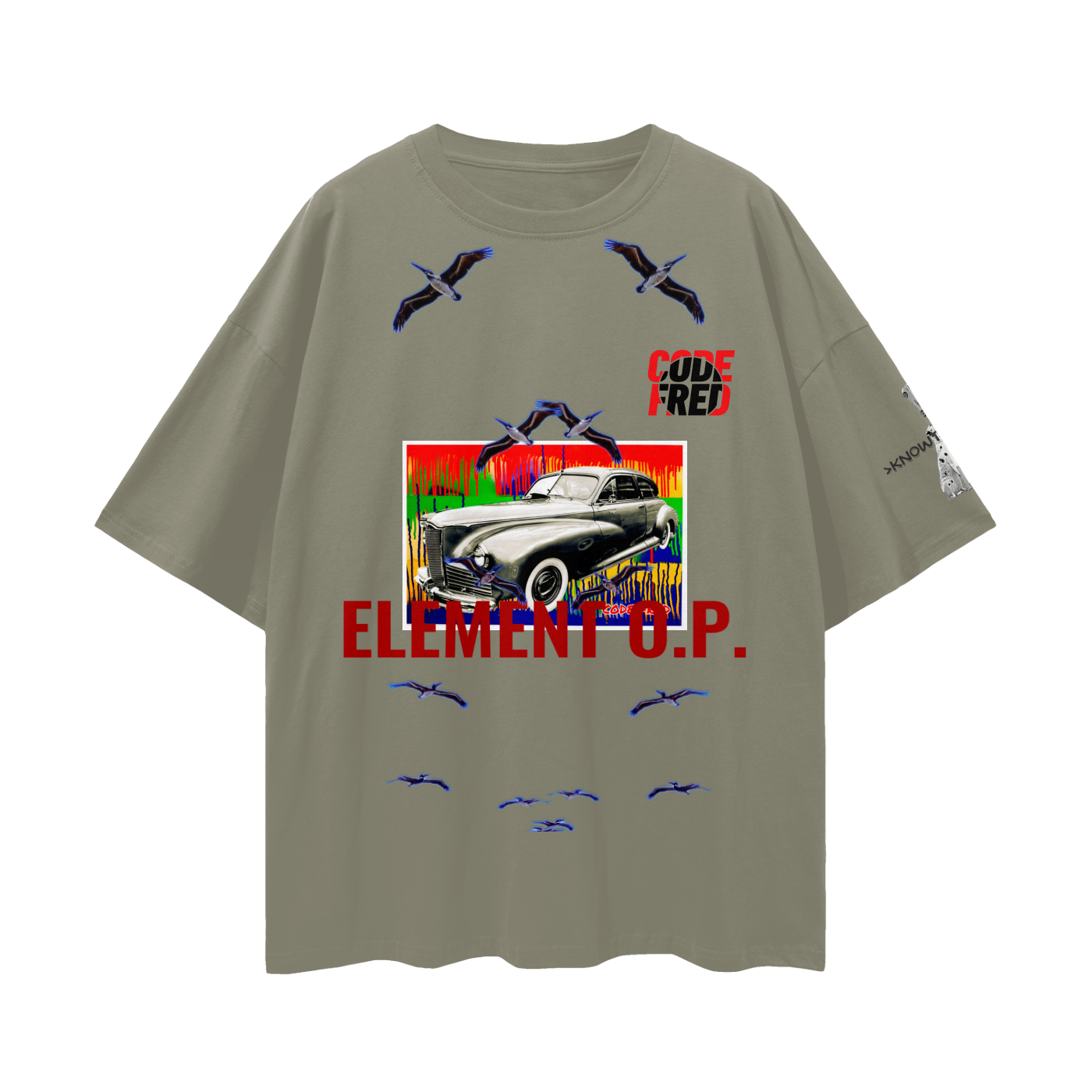 Streetwear Loose Drop Shoulder T-Shirt