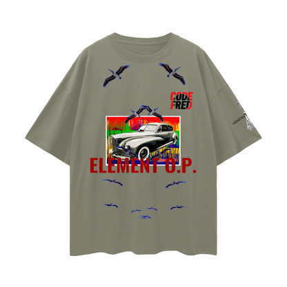 Streetwear Loose Drop Shoulder T-Shirt