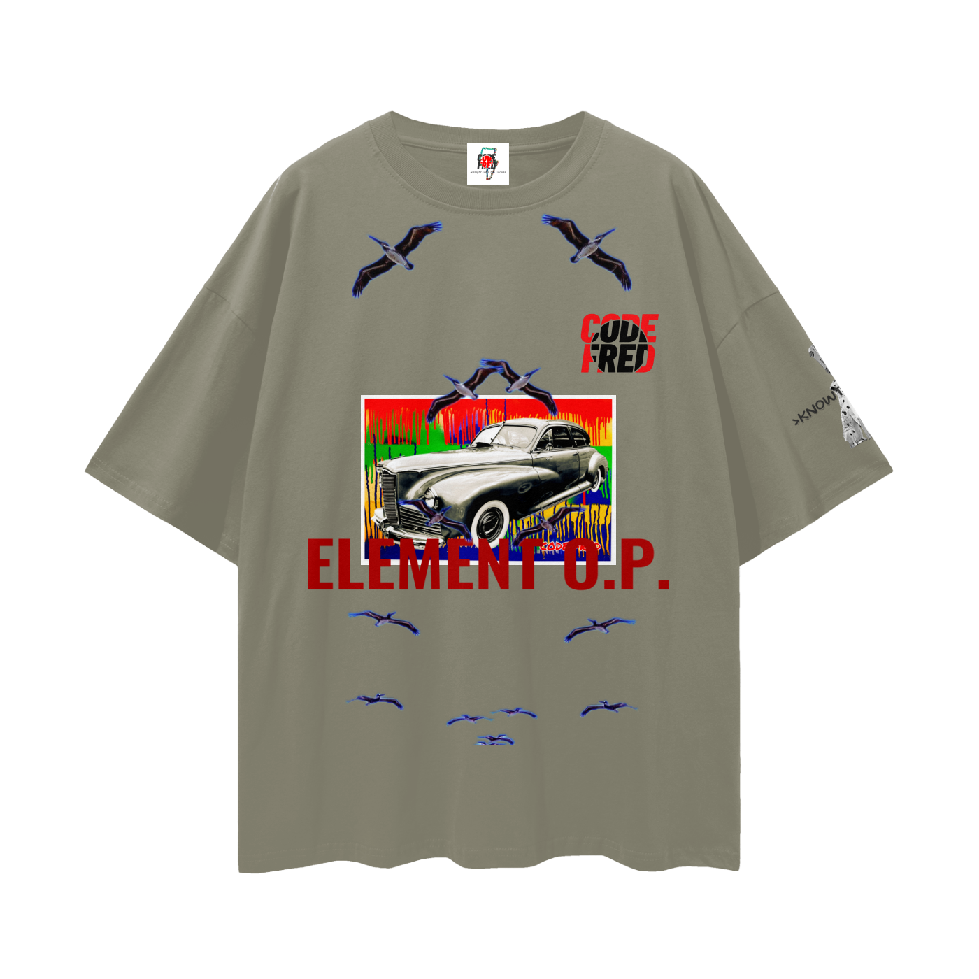 Streetwear Loose Drop Shoulder T-Shirt