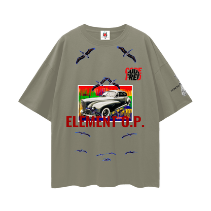 Streetwear Loose Drop Shoulder T-Shirt