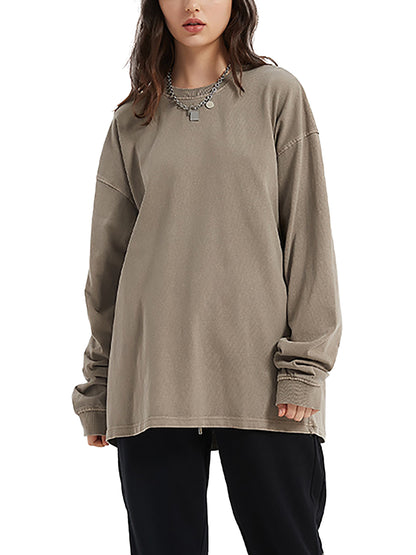 Vintage Washed BIRDS OF THE BRIDGE Long Sleeve T-Shirt