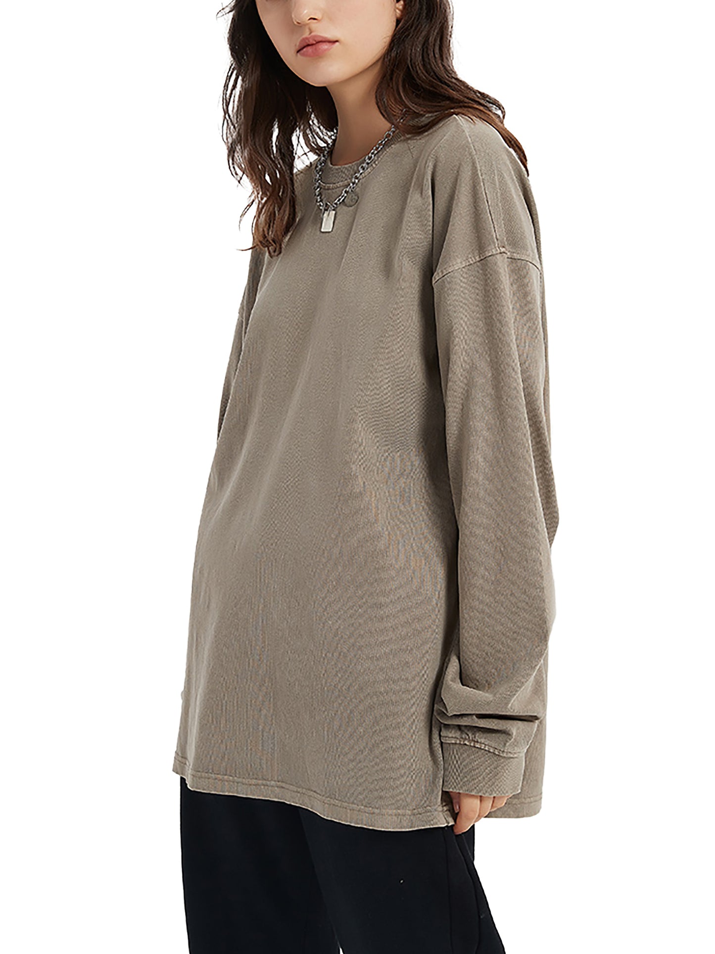 Vintage Washed BIRDS OF THE BRIDGE Long Sleeve T-Shirt