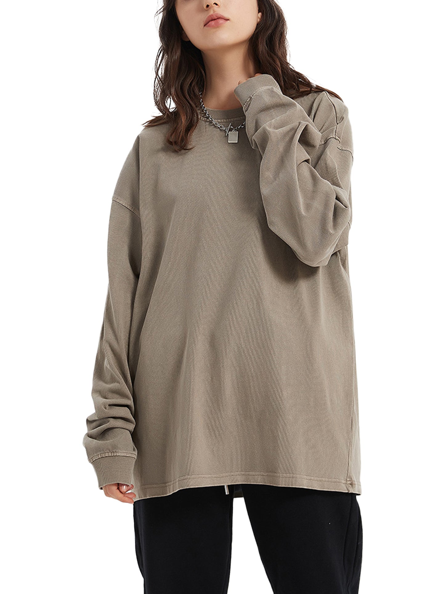 Vintage Washed BIRDS OF THE BRIDGE Long Sleeve T-Shirt